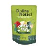 DOLINA NOTECI SUPERFOOD 300g jeleň a kačica pre psov 80% mäsa