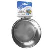 DUVO+ Nerezová miska pre vtáky na priskrutkovanie do klietky + 1 skrutka L 950ml priemer 14cm