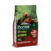 MONGE BWild Grain Free Adult 2,5kg bezobilninové kompletné krmivo pre dospelých psov všetkých plemien s jahňacím mäsom, zemiakmi a hráškom