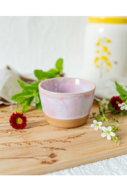 Ručně vyrobený kalíšek na kávu - Sakura (120ml)