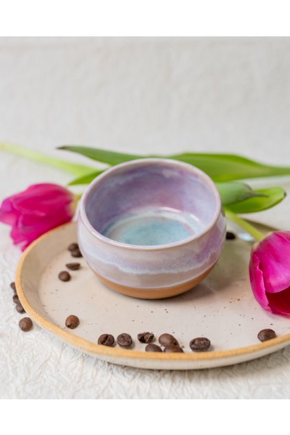 Ručně  vyrobená mini mistička - Borůvka