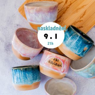 První letošní NASKLADNĚNÍ!!!!! Již zítra 9.1.2026 se na Vás budu od 21hod těšit na www.abraka-ceramics.cz