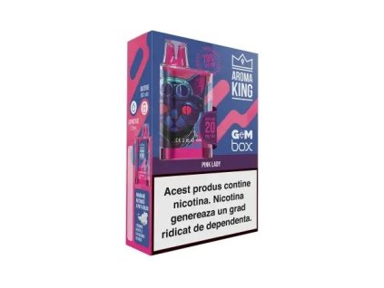 tigara electronica aroma king gem box pink lady 20 mg
