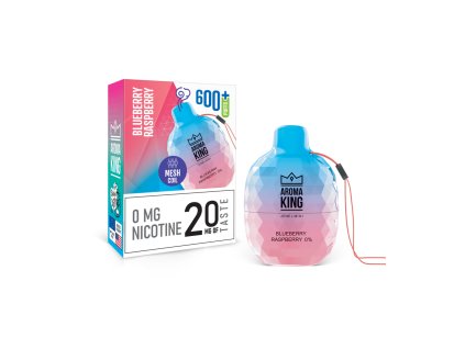 hookah jewel mini 600 blueberry raspberry jednorazowka