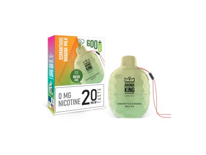 hookah jewel mini 600 osmanthus banana milk jednorazowka