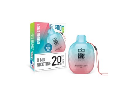 hookah jewel mini 600 rainbow candy jednorazowka