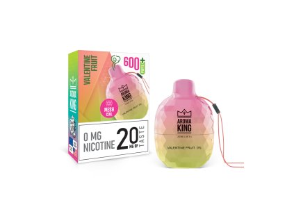 hookah jewel mini 600 valentine fruti jednorazowka