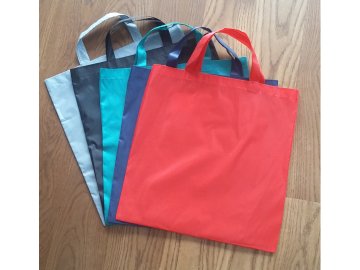 Šusťáková nákupní taška - MODRÁ