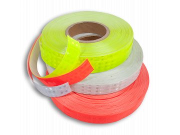 Reflexní samolepící páska - žlutá