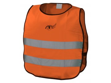 Dětská reflexní vesta - oranžová