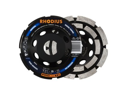 302916 | Diamantový brúsny hrniec 100 x 5,0 x 8,0 x 22,23 mm, DS10