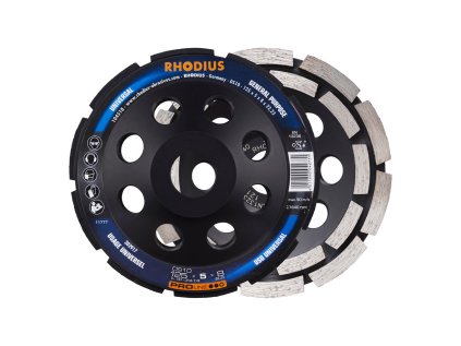 302917 | Diamantschleiftopf 125 x 5,0 x 8,0 x 22,23 mm, DS10