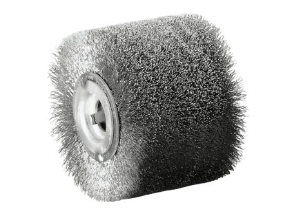 32334819 | Satinierbürste 100x70x23x19,2 / 0,20 Stahldraht rostfrei ROF gewellt