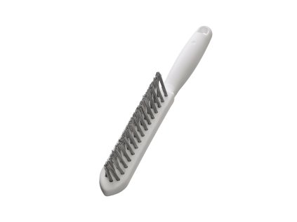 185811 | Handbürste S Kehlnaht PP Körper 290 x 31 x 19 mm 3 rhg. x 15 Stahldraht rostfrei ROF glatt 0.35 mm