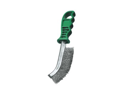 056501 | Allzweck-Drahtbürste, Kunststoffgriff, , 1-reihig, Stahldraht rostfrei gewellt 0,3 mm