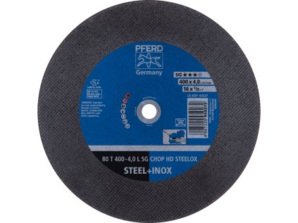 66324082 | Trennscheibe 400 x 4,0 x 25,4 mm, SG CHOP HD STEELOX, gerade