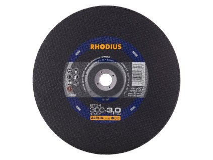 201507 | Rezný kotúč 300x3,0x25,40 mm, ST34
