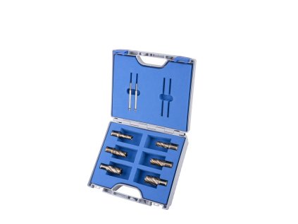 201322 | Kernbohrer GOLD-LINE 30 SET BASIC PLUS, WELDON 12, 14, 16, 18, 20, 22 mm, Set 6 Stück