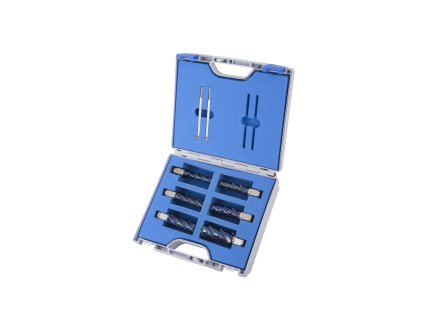 201328 | Kernbohrer BLUE-DRILL-LINE 55 SET BASIC PLUS, WELDON 14, 16, 18, 20, 22, 26 mm, Set 6 Stck
