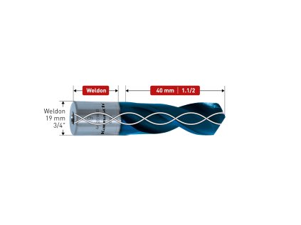 201430006 | Spiralbohrer DRILL-LINE 30 PRO 6 mm, Schaft 8 mm
