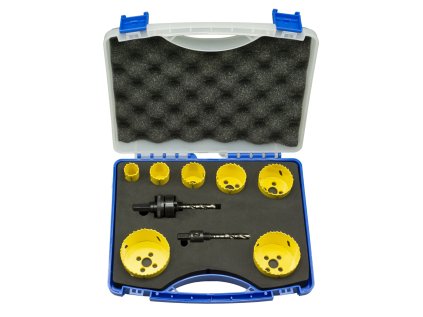 201501 | BI-METALL Lochsägen-Set für Elektriker 22-68 mm