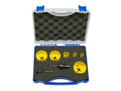 201513 | BI-METALL Lochsägen-Set für Elektriker 19-76 mm