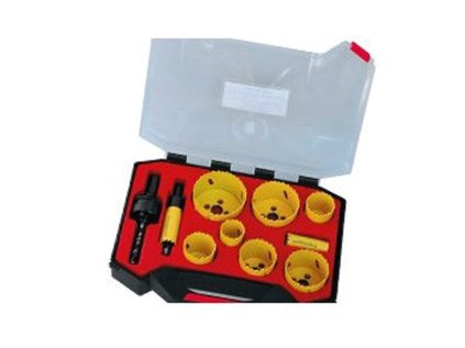 201502 | BI-METALL Lochsägen-Set für Klempner 19-64 mm