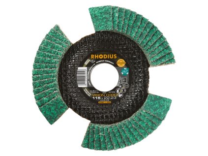 207083 | Fächerschleifscheibe 115x22,2 mm, ZK40, VISION COOL