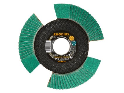 207085 | Lamelový brúsny kotúč 115x22,2 mm, ZK80, VISION COOL