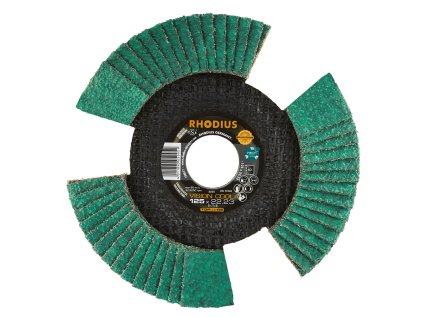 207077 | Fächerschleifscheibe 125x22,2 mm, ZK40, VISION COOL