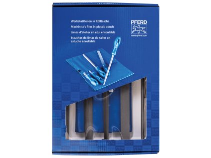 11801542 | Sada DIN pilníkov na univerzálne obrábanie WRU, 542, 250 mm, 5 ks