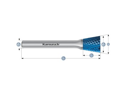 115098025 | N (WKN) -Winkel Frässtift HP-4 12,0x13x6-58/30° mm, beschichtet