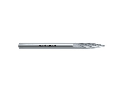 113065015 | G (SPG) - Spitzbogen Frässtift HP-7 3,0x14x3-38 mm, unbeschichtet