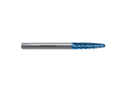 115057015 | F (RBF) - Rundbogen Frässtift HP-1 3,0x14x3-38 mm, beschichtet