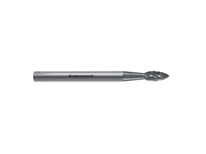 113077005 | H - Flamme Frässtift HP-1 3,0x6x3-38 mm, unbeschichtet