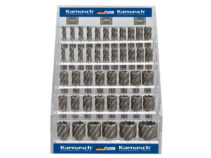201607 | Kernbohrer SILVER-DRILL LINE 50 SET DISPLAY, WELDON 12-50 mm, Set 39 Stück