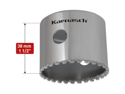 211500018 |Diamant-bestreute Lochsäge (nur Körper) DIAMOND GRIT  18 mm