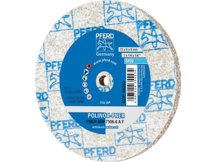 126545 44691422 polinox verpresstes vlies rad pner mw 75x6x6 mm mittelweich a fein fur finish