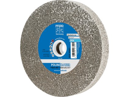 44691462 | POLINOX verpresstes Vlies-Rad PNER-MW 150x25x25,4 mm, Mittelweich A Fein für Finish