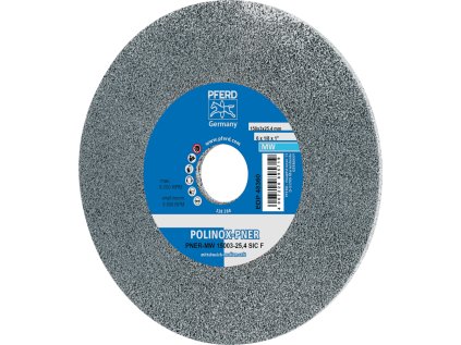 44691628 | Brúsny kotúč PNER-MW 150x3x25,4 mm, stredne mäkký, SiC jemné, POLINOX