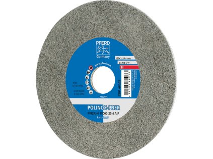 44691630 | Brúsny kotúč PNER-H 150x3x25,4 mm, tvrdý, A jemné, POLINOX
