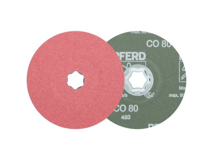64192108 | Fiberscheibe CS-FS 125 mm, CO 80 COMBICLICK