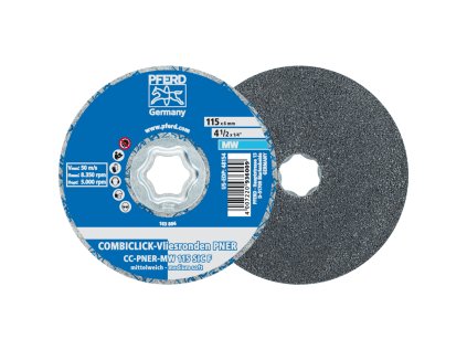 42002086 | Rúnový kotúč CC-PNER 115 SiC F, COMBICLICK  MW, stredne mäkké