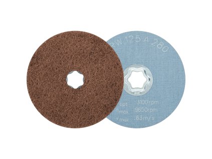 42001060 | Rúnový kotúč mäkký CC-VRW 125 A K280, COMBICLICK