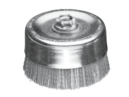 447857 | Topfbürste mit geradem Besatz, Schleifborsten 110 x 30, M14, SiC K180/1,0