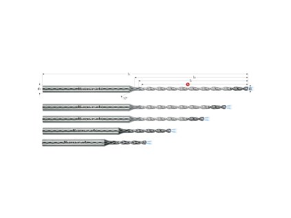 2203220270170 | Tvrdokovový vrták 2,70x17-60x3 mm
