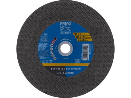 61728131 | Trennscheibe 230 x 1,9 x 22,23 mm, PSF STEELOX