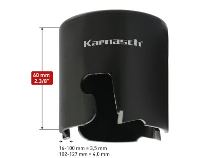 201150092 | Allround 60 Eco Hartmetall-bestückte Lochsäge (ohne Halter) 92 mm