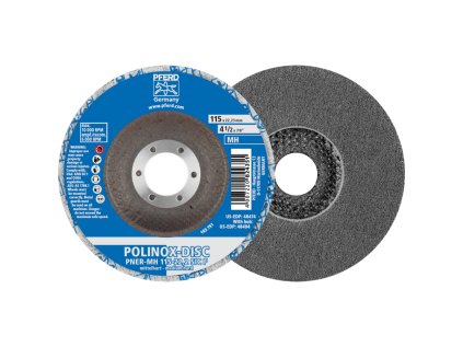 44690712 | POLINOX verpresste Vlies-Disc PNER-MH 115 x 13 x 22,23 mm, Mittehart SIC Fein für Finish