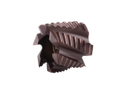 624275.100 TIAlN | Fréza valcová, čelná, jemnozubá, povlakovaná 100x50x32, Z10, DIN 1880, HSSCo5, TiAlN, NR